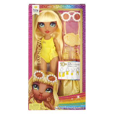 MGA Entertainment Rainbow High Swim Style Pop Sunny