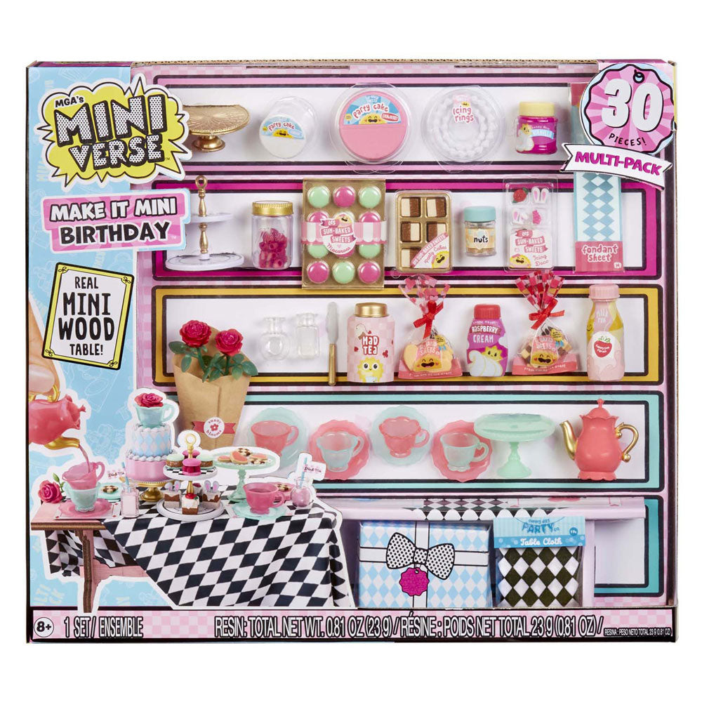 MGA Entertainment Mgas Miniverse Mini Birthday Multipak