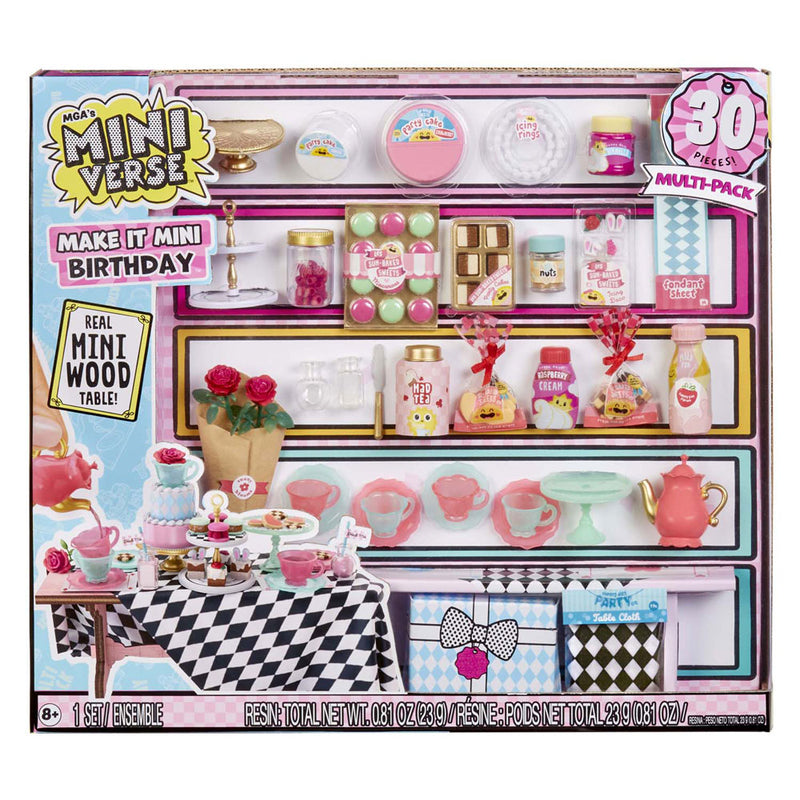 MGA Entertainment MGAS Miniverso Mini Cumpleaños Multipak