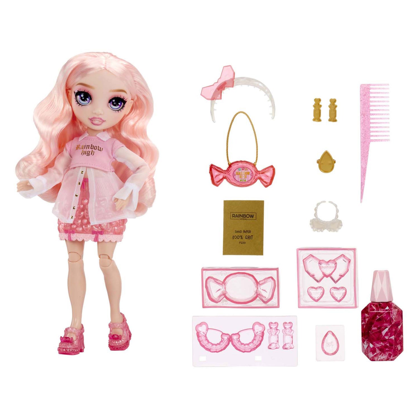 MGA Entertainment Rainbow High Crystal Fashion Pop - Bella