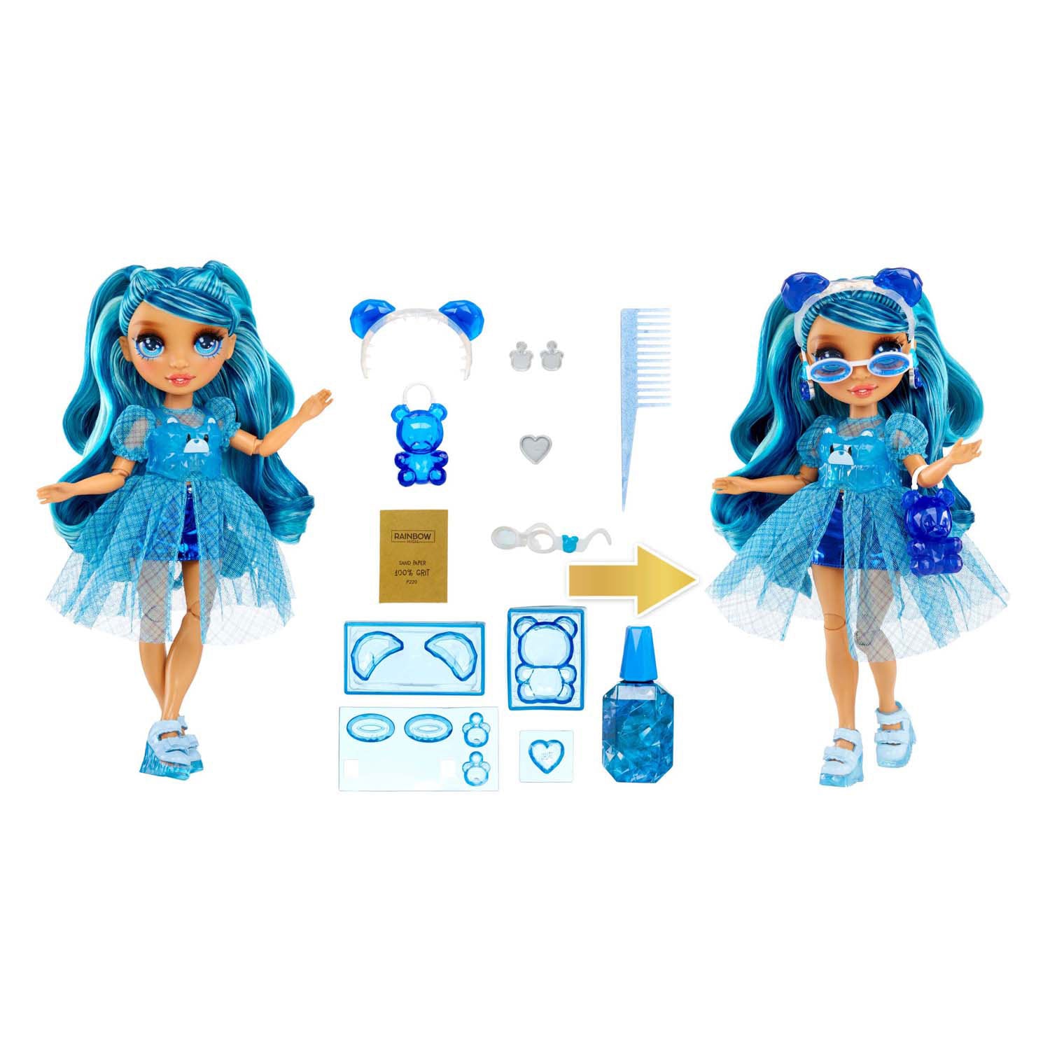 MGA Entertainment Rainbow High Crystal Fashion Pop - Skyler