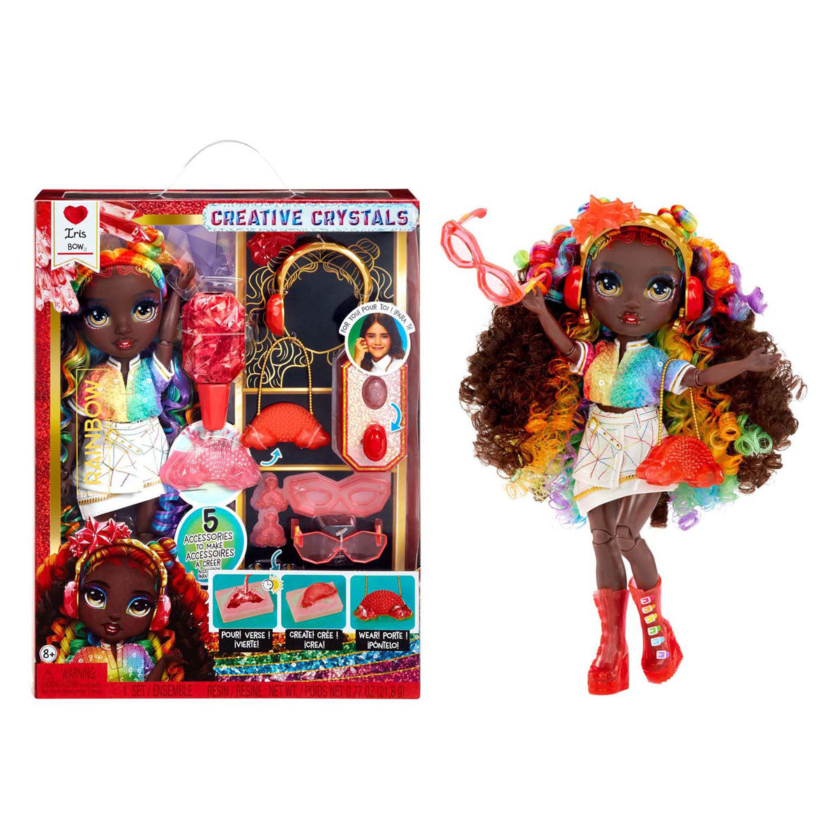 MGA Entertainment Rainbow High Crystal Fashion Pop - Rainbow
