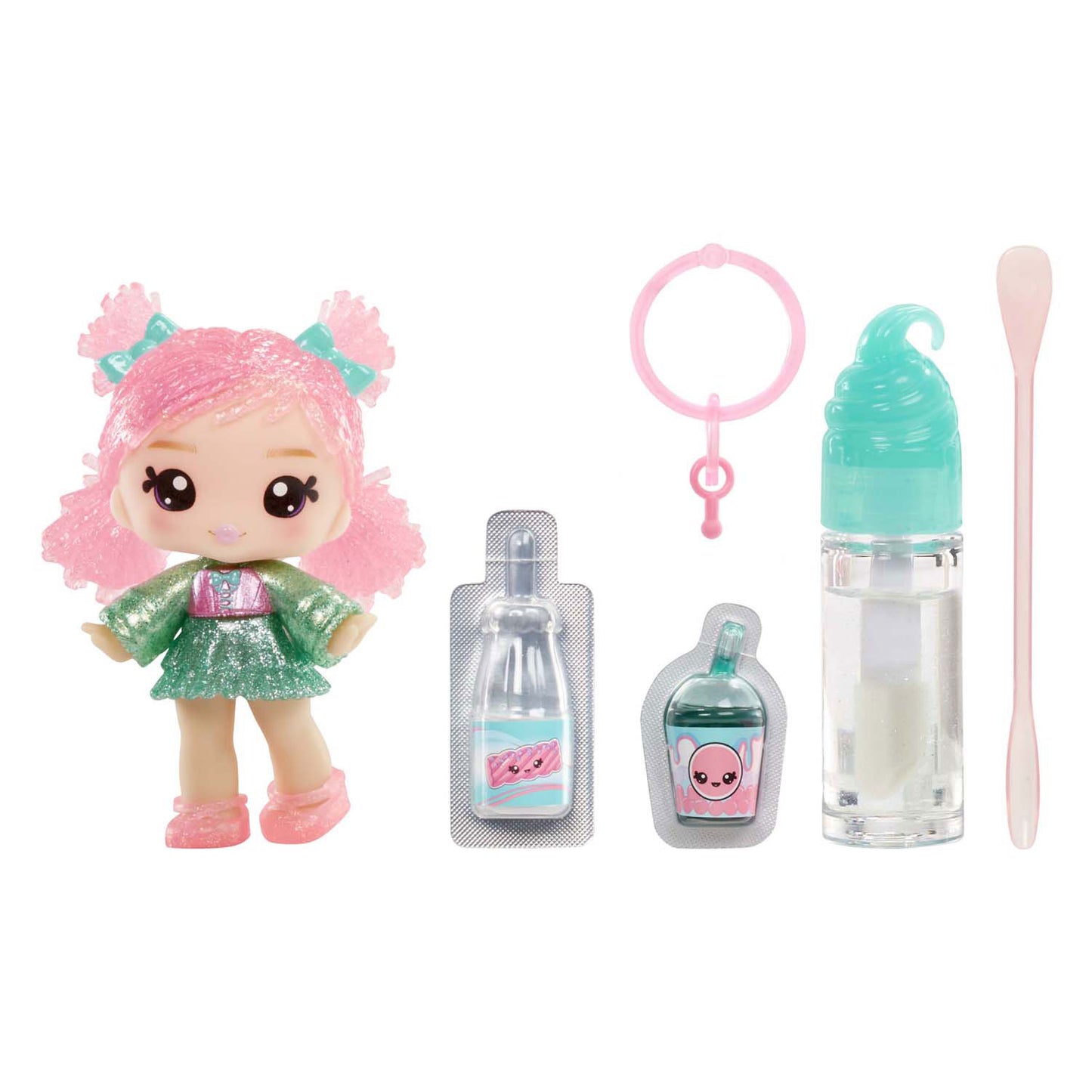 MGA Entertainment Yummiland Pop - Susie Sour Straw con set di lucidi