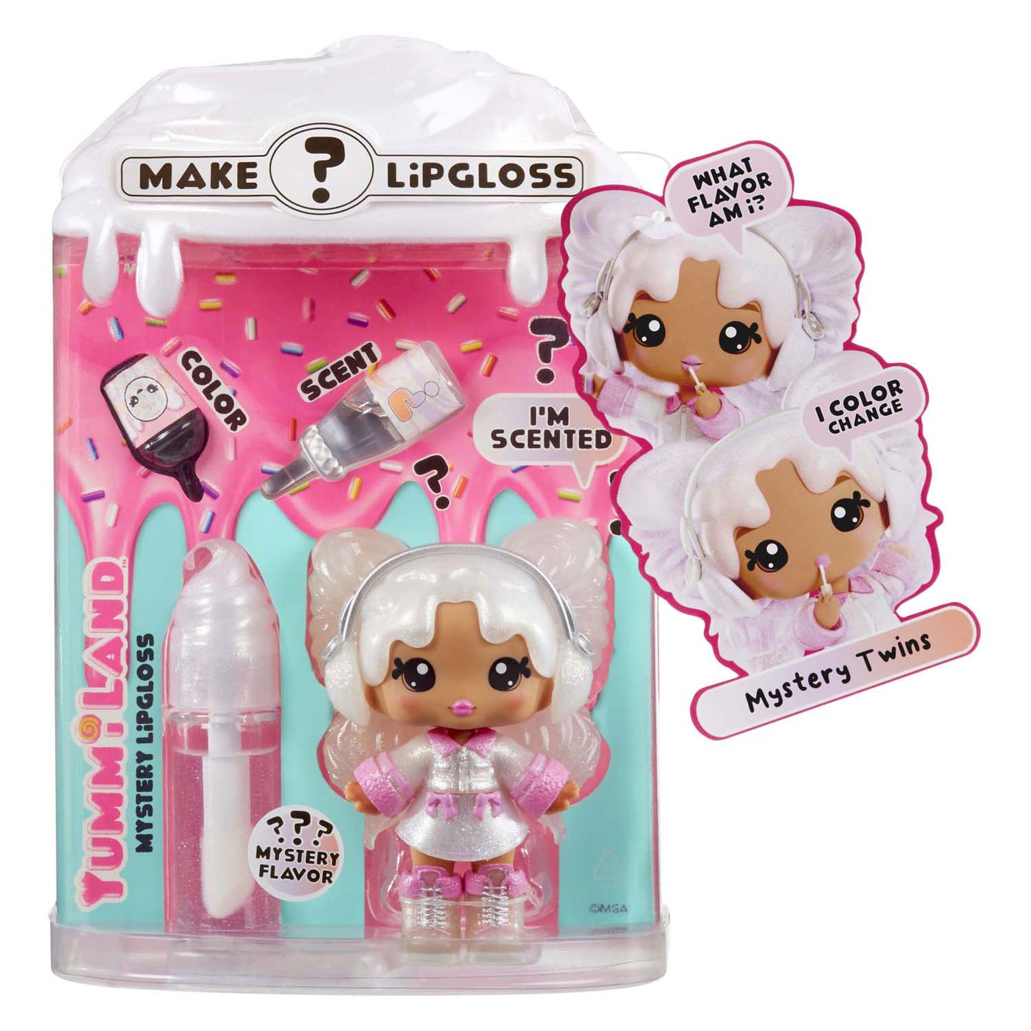 MGA Entertainment Yummiland Pop - Mystery Speel Figure Serie 2 con set di lucidalabbra