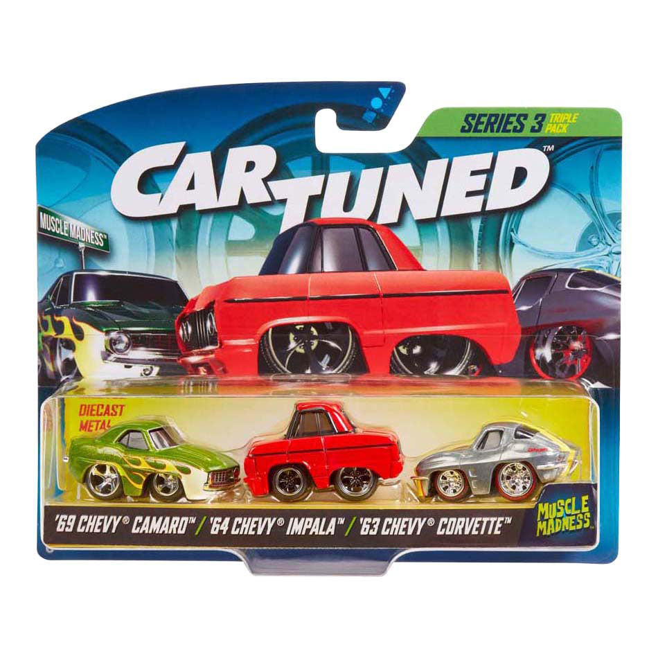 Mga Entertainment Cartuned Serie 3 Muscle Madness - 3 pezzi.