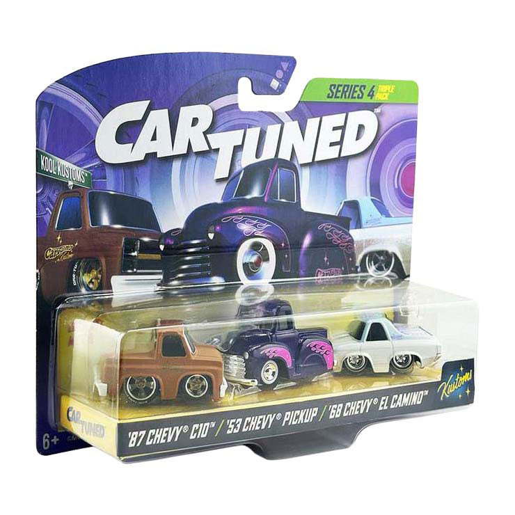 Mga Entertainment Cartuned Serie 4 Kool Kustoms - 3 pezzi.
