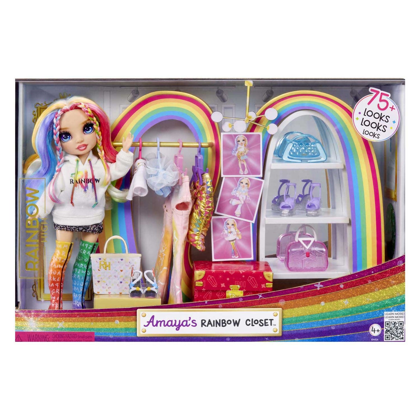 Rainbow High Amayas Rainbow Closet Playset
