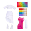 Rcoinbow High Air Brush Crea bambola viola occhi viola