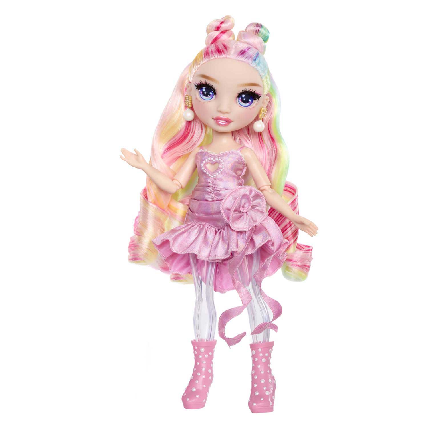 Mga Entertainment Rainbow High Rainbow Shimmers con Slime Fashion Doll Bella (rosa)