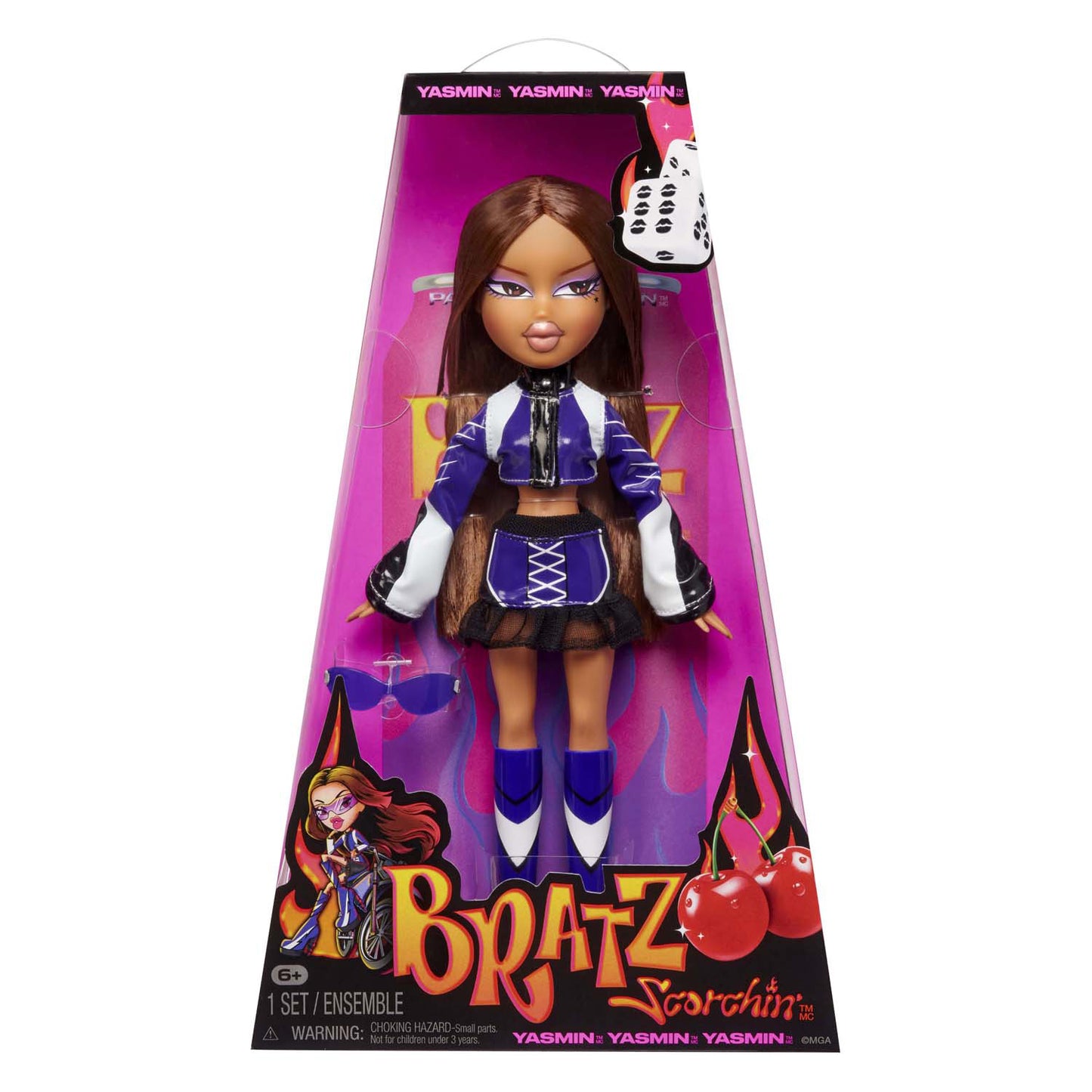Mga entertainment bratz muñeca de moda abrasadora - yasmin