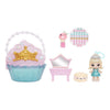 Mga entertainment beauty bag speelset en lipgloss pop - cupcake