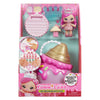 Borsa di bellezza Yummiland Playset + Bambola della bambola di lucidalava Bella di bellezza