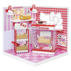Miniverse make it mini spaces™ hello kitty® - knutselset - bouwpakket- maak je eigen mini hello kitty bakkerij