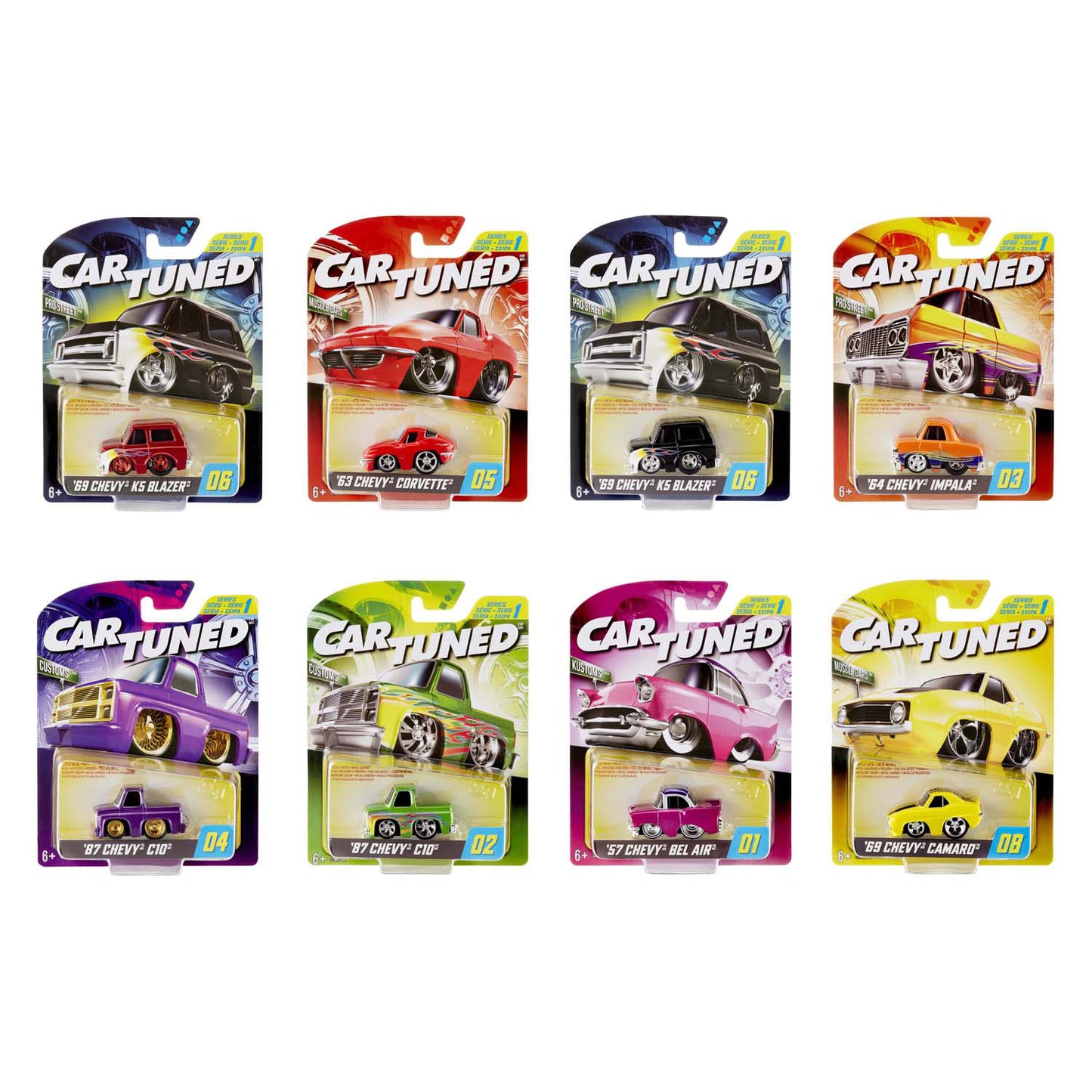 Mga entertainment cartuned series 3 wave 2 - coche de juguete