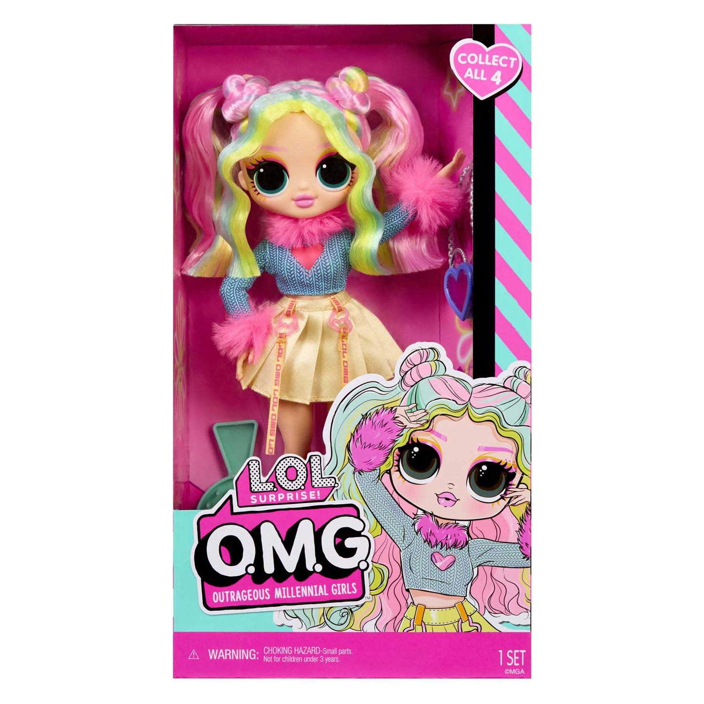 Mga entertainment l.o.l. surprise omg entry doll bubblegum d.j.