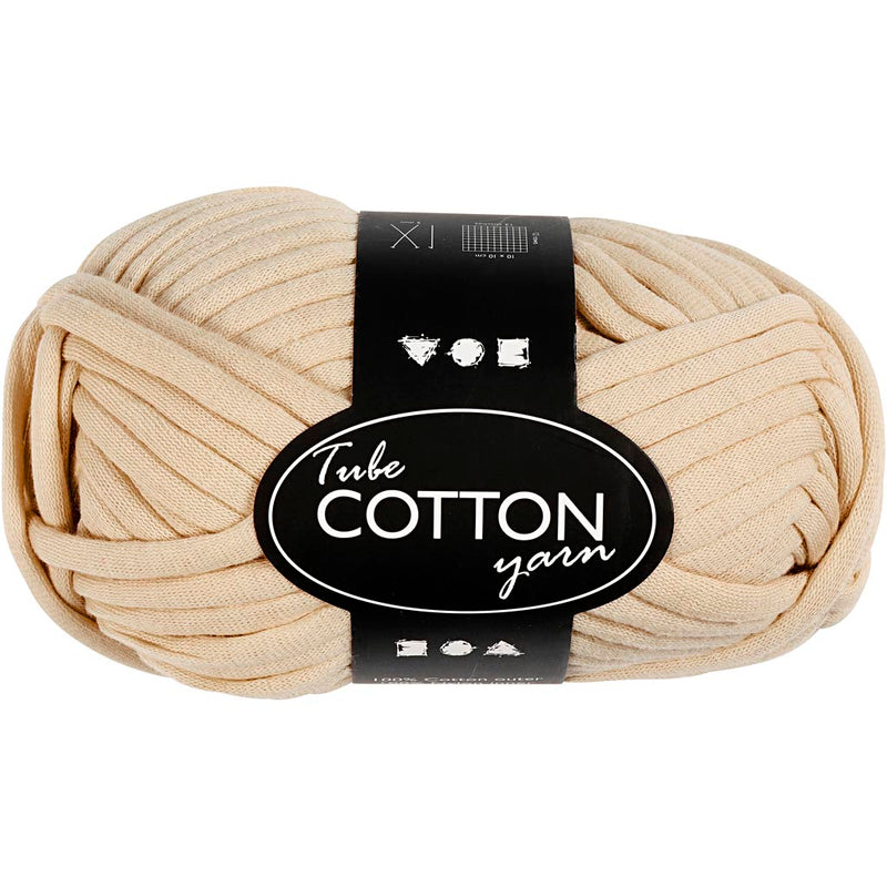 Hilo textil Creativ Company, l: 45 m, beige, 100 gr 1 ovillo