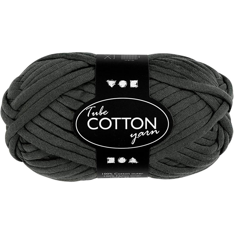 Filato tessile Creative Company, l: 45 m, grigio scuro, 100 g 1 gomitolo