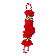 Happy Pet Top N Tail Ropee Christmas Cracker Red - afbeelding 1