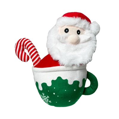 Taza de Navidad feliz para mascotas Santa