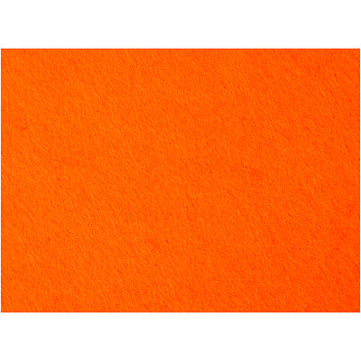 Fieltro hobby Creativ company, hoja 42x60 cm, grosor 3 mm, naranja, 1 hoja