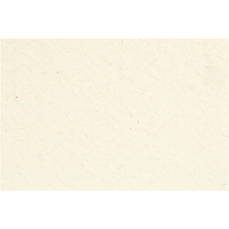 Hobby felt - Off -white, 1Vel