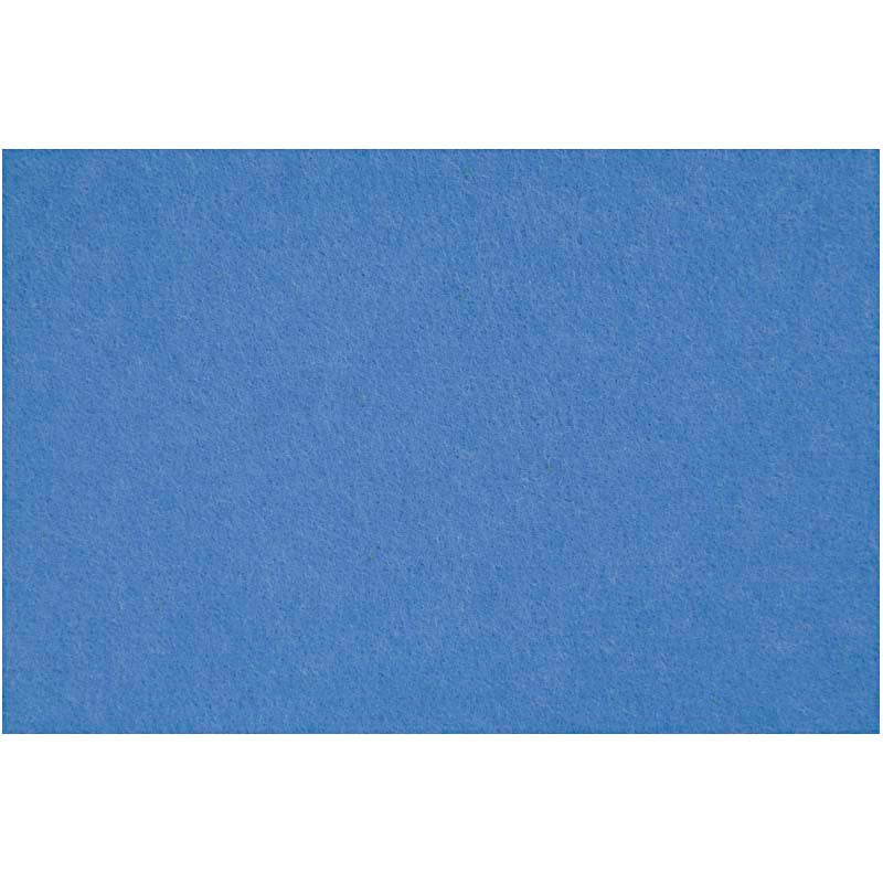 Feltro hobby Creative Company, foglio 42x60 cm, spessore 3 mm, blu, 1 foglio
