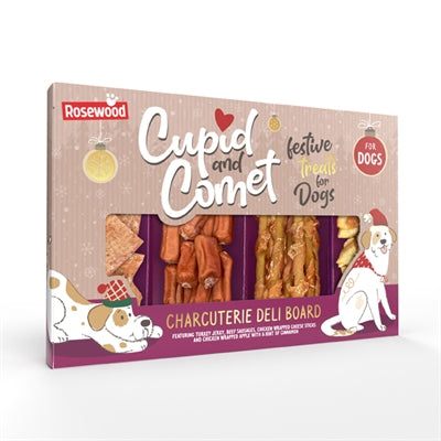 Cupid Comet Charcuterie Board Snack Board