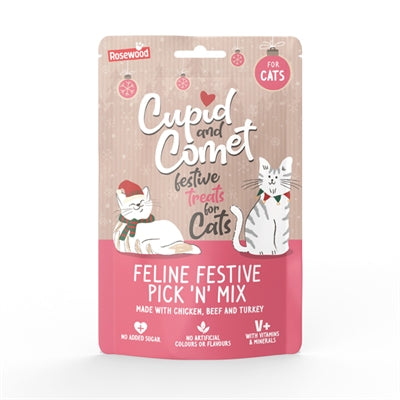 Cupido Comet Feline Festive Pick 'N Mix Snacks