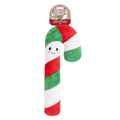 Cupid comet carrie candy cane kerststok pluche