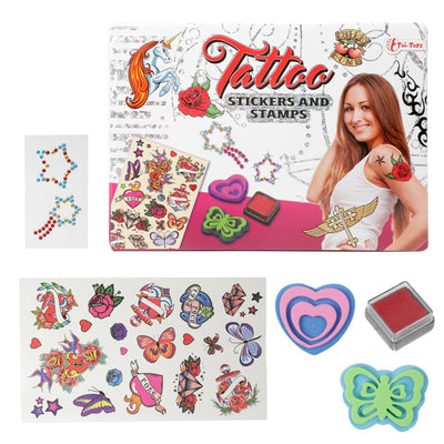 Tatuaggi toi-toys e set di francobolli
