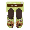 Pantoffel go crazy groen bruin