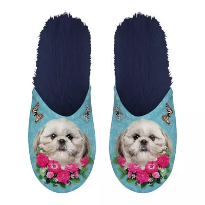 Slipper Shih Tzu azzurro azzurro blu scuro