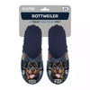 Pantoffel rottweiler donkerblauw