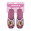 Pantoffel chihuahua roze