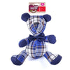 Orso mirtillo rosewood blu a scacchi