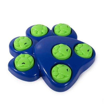 Rosewood Puzzle Paw Intelligence Toys Blue Green