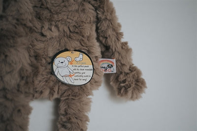 Il mio cane il mio cane cane peluche marrone