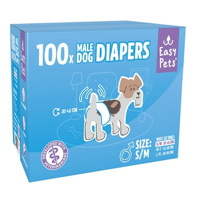 Pannolini per cani Easypets maschili