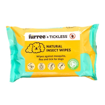 Toallitas de insectos naturales de Furree