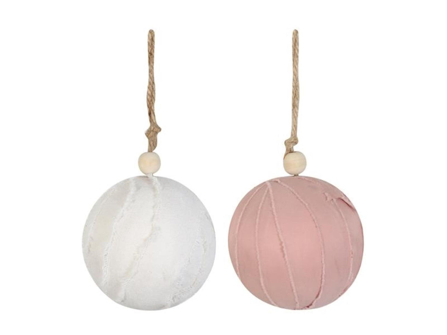 Dijk natural collections colgante decoración bola textil ø9x9cm