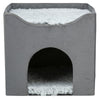 Trixie kattenhuis harvey grijs-wit zwart