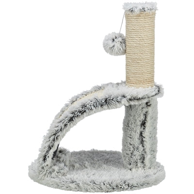 Trixie Junior Scratching Post Harvey con Brush White Black