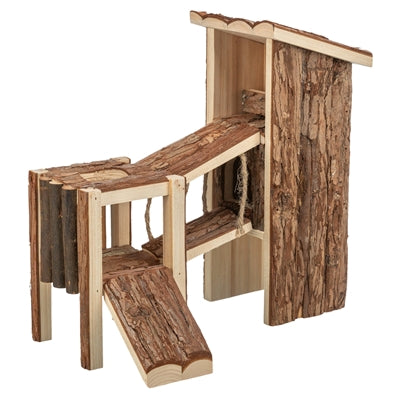 Trixie Playground tjavards topi criceti corteccia legno