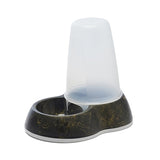 Savic voerdispencer loop marble zwart goud - afbeelding 1