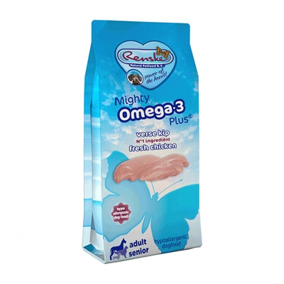 Renske Mighty Omega Plus Adulto Senior Chicken Rice Ipoallergenene