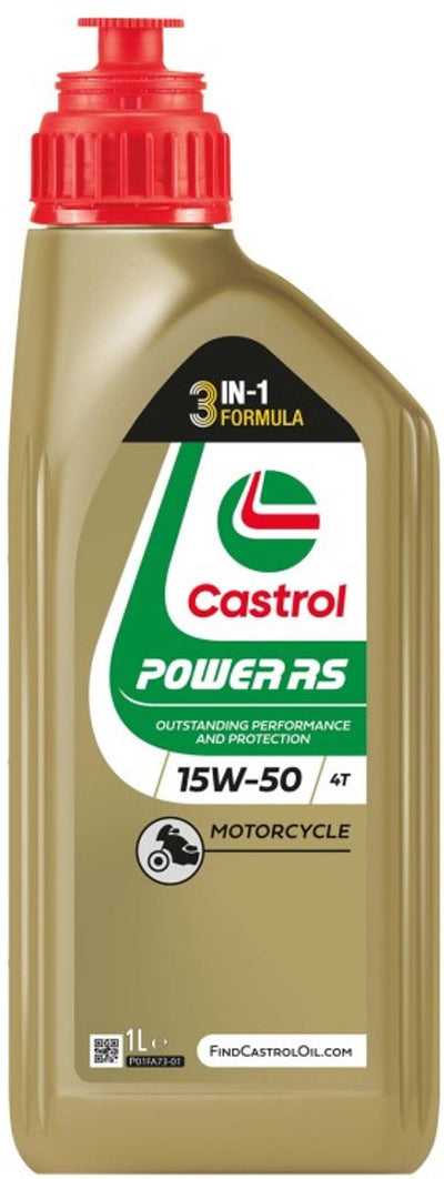 Aceite castrol power rs 4t 15w50 1 litro
