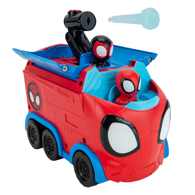 Jazwares Marvel Spidey, l'auto trasportatore che gira la ragnatela