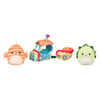 Squishmallows knuffel pluche micromallows - ticket to ride, 4dlg.