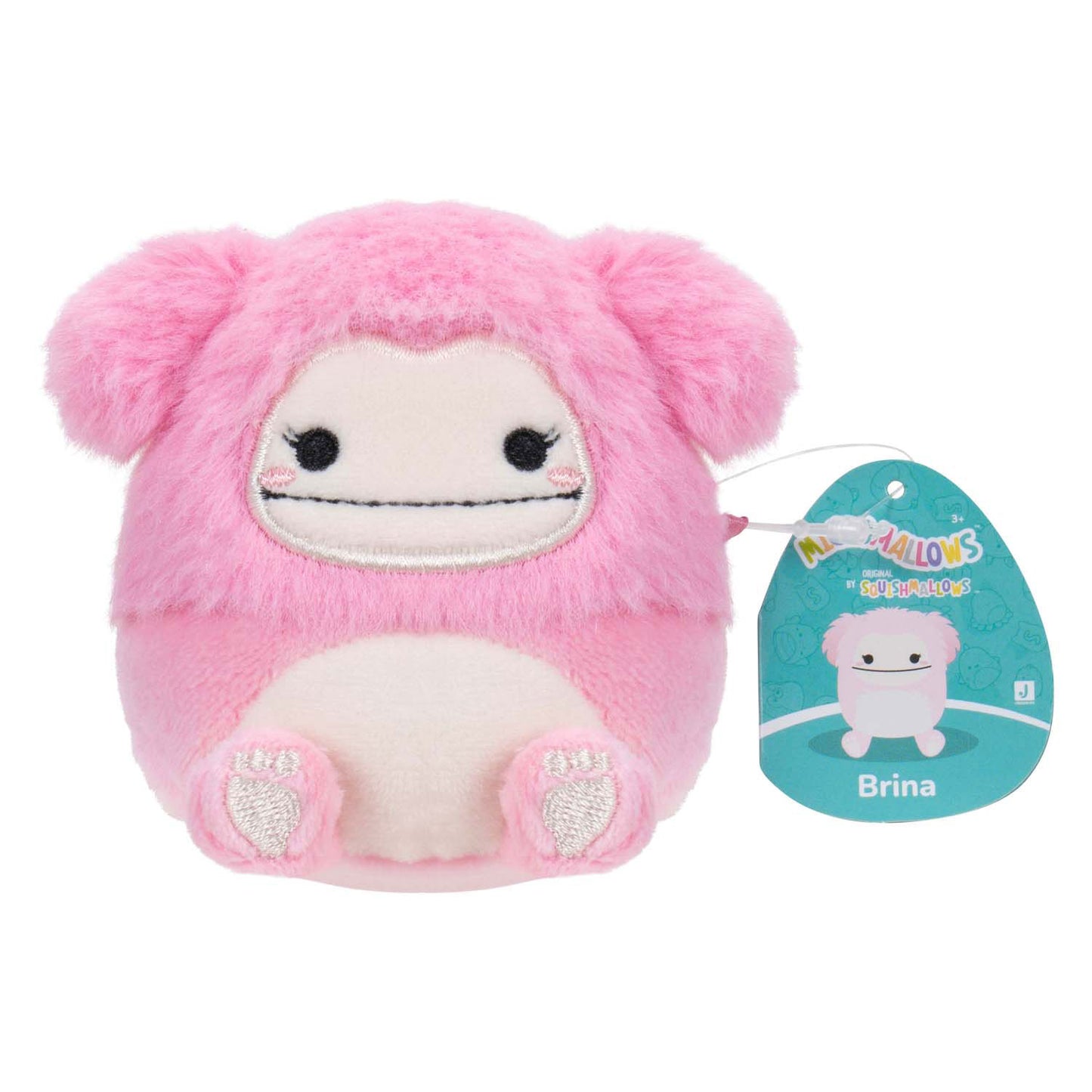 Peluche Squishmallows coccolone - micromallows chanel, brina, lucia, tenise, confezione da 4