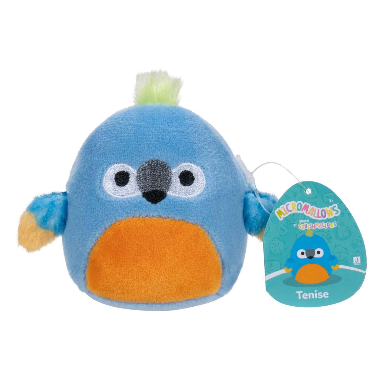 Peluche Squishmallows coccolone - micromallows chanel, brina, lucia, tenise, confezione da 4